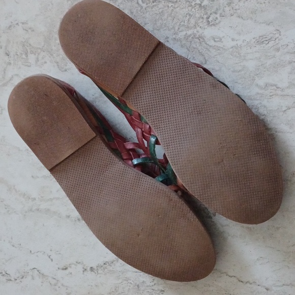 Vintage Leather Huaraches by Chicory Sport - 7M - Picture 6 of 8